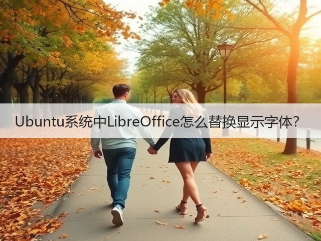 Ubuntu系统中LibreOffice怎么替换显示字体?(图3) Ubuntu系统中LibreOffice怎么替换显示字体?(图3)