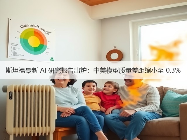 斯坦福最新 AI 研究报告出炉:中美模型质量差距缩小至 0.3%(图1) 斯坦福最新 AI 研究报告出炉:中美模型质量差距缩小至 0.3%(图1)