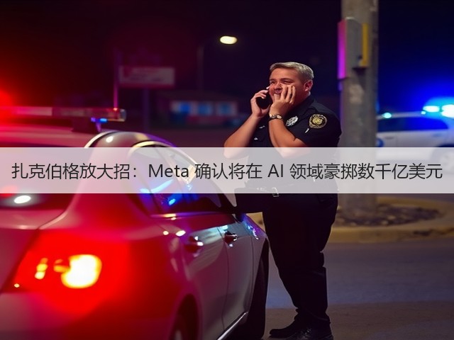 扎克伯格放大招:Meta 确认将在 AI 领域豪掷数千亿美元(图1) 扎克伯格放大招:Meta 确认将在 AI 领域豪掷数千亿美元(图1)