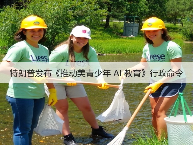 特朗普发布《推动美青少年 AI 教育》行政命令(图3) 特朗普发布《推动美青少年 AI 教育》行政命令(图3)