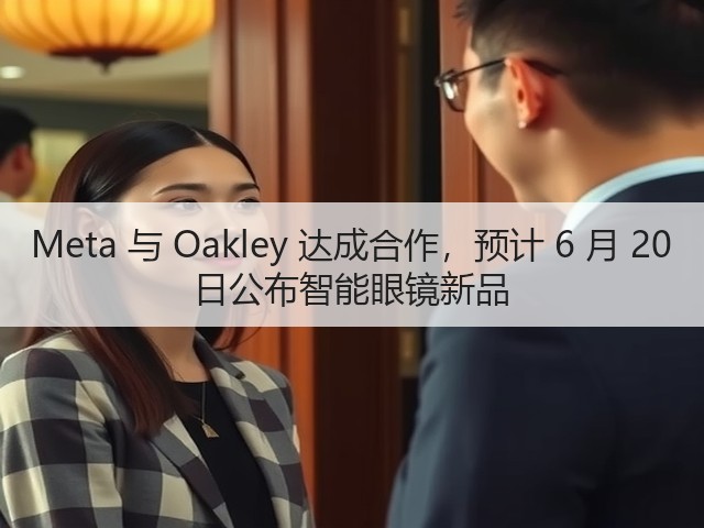 Meta 与 Oakley 达成合作，预计 6 月 20 日公布智能眼镜新品(图2)