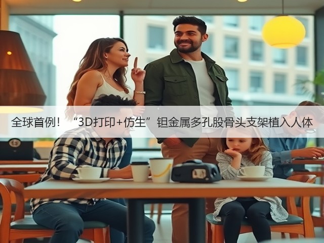 全球首例!“3D打印+仿生”钽金属多孔股骨头支架植入人体(图3) 全球首例!“3D打印+仿生”钽金属多孔股骨头支架植入人体(图3)