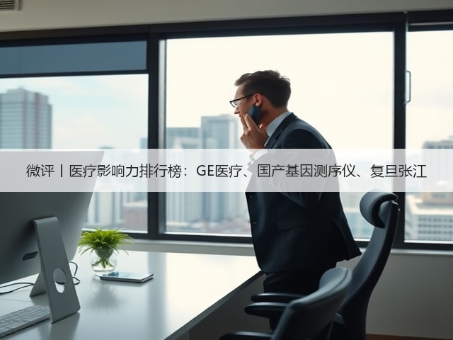 微评丨医疗影响力排行榜:GE医疗、国产基因测序仪、复旦张江(图2) 微评丨医疗影响力排行榜:GE医疗、国产基因测序仪、复旦张江(图2)