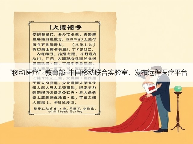 “移动医疗”教育部-中国移动联合实验室,发布远程医疗平台(图3) “移动医疗”教育部-中国移动联合实验室,发布远程医疗平台(图3)