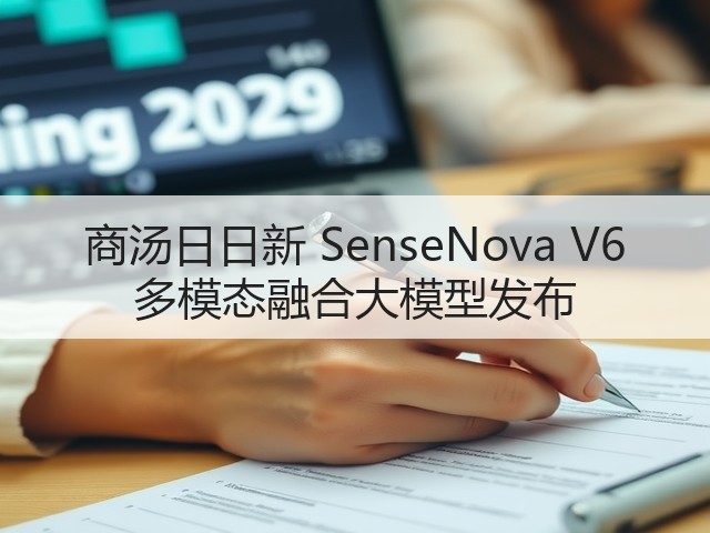 商汤日日新 SenseNova V6 多模态融合大模型发布(图3) 商汤日日新 SenseNova V6 多模态融合大模型发布(图3)
