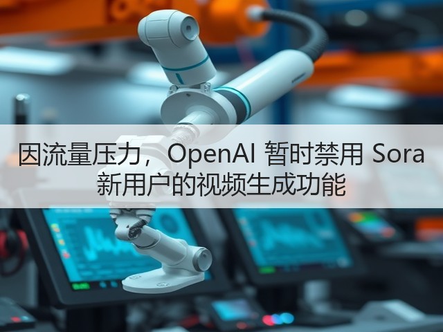因流量压力，OpenAI 暂时禁用 Sora 新用户的视频生成功能(图2)