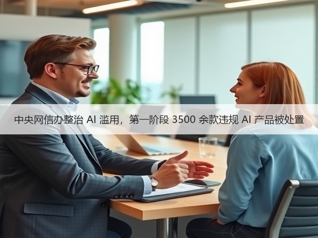 中央网信办整治 AI 滥用,第一阶段 3500 余款违规 AI 产品被处置(图2) 中央网信办整治 AI 滥用,第一阶段 3500 余款违规 AI 产品被处置(图2)