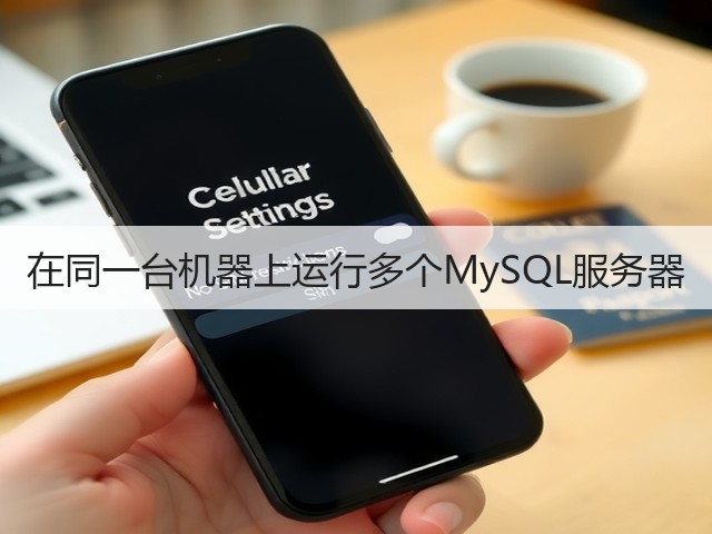 在同一台机器上运行多个MySQL服务器(图3) 在同一台机器上运行多个MySQL服务器(图3)