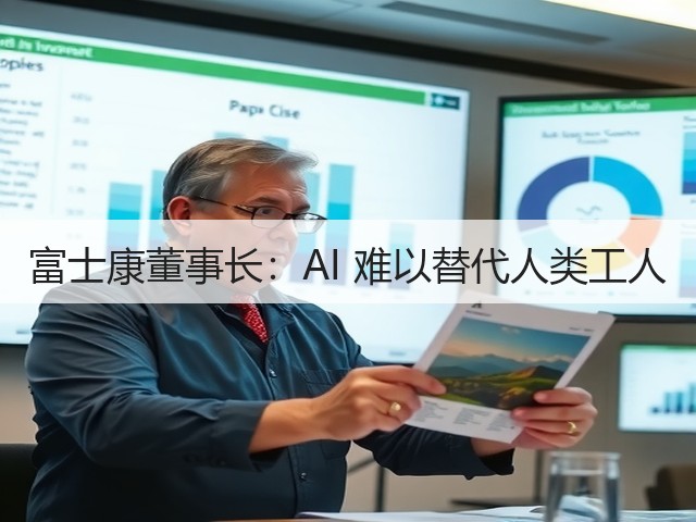 富士康董事长：AI 难以替代人类工人(图3)