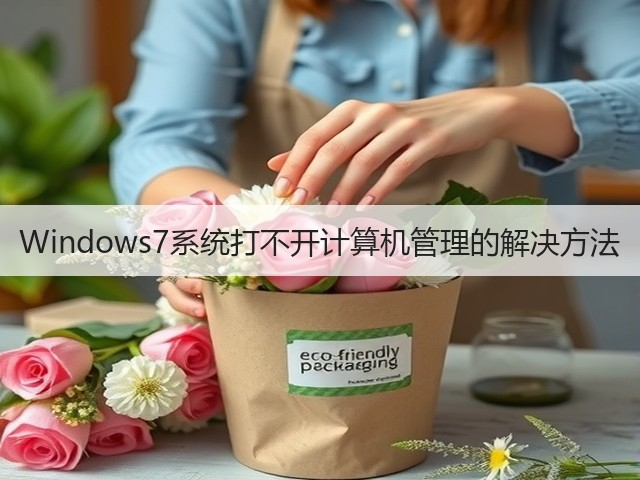 Windows7系统打不开计算机管理的解决方法(图3) Windows7系统打不开计算机管理的解决方法(图3)