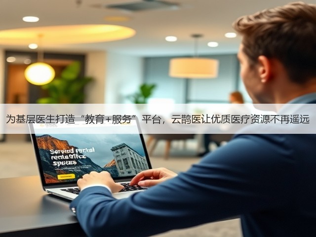 为基层医生打造“教育+服务”平台,云鹊医让优质医疗资源不再遥远(图2) 为基层医生打造“教育+服务”平台,云鹊医让优质医疗资源不再遥远(图2)