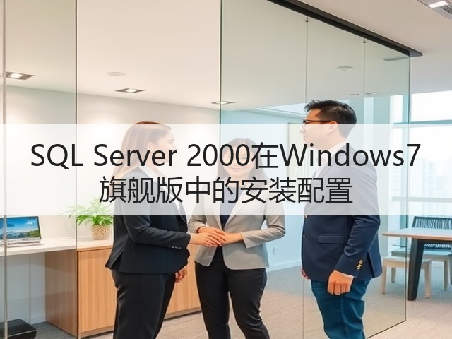 SQL Server 2000在Windows7 旗舰版中的安装配置(图2) SQL Server 2000在Windows7 旗舰版中的安装配置(图2)