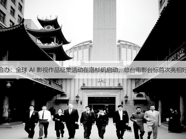 中美合办:全球 AI 影视作品征集活动在洛杉矶启动,总台电影台标首次亮相好莱坞(图3) 中美合办:全球 AI 影视作品征集活动在洛杉矶启动,总台电影台标首次亮相好莱坞(图3)