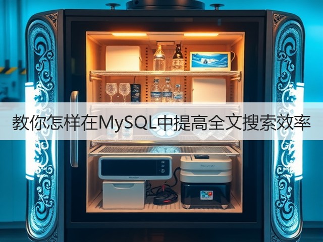 教你怎样在MySQL中提高全文搜索效率(图3) 教你怎样在MySQL中提高全文搜索效率(图3)