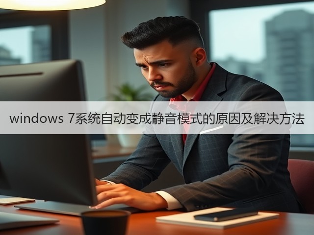 windows 7系统自动变成静音模式的原因及解决方法(图1) windows 7系统自动变成静音模式的原因及解决方法(图1)