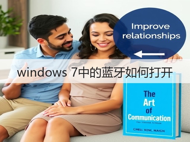 windows 7中的蓝牙如何打开(图2)