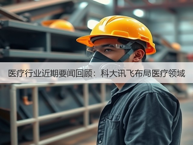 医疗行业近期要闻回顾:科大讯飞布局医疗领域(图3) 医疗行业近期要闻回顾:科大讯飞布局医疗领域(图3)