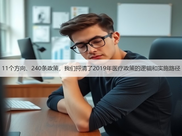 11个方向、240条政策,我们捋清了2019年医疗政策的逻辑和实施路径(图1) 11个方向、240条政策,我们捋清了2019年医疗政策的逻辑和实施路径(图1)