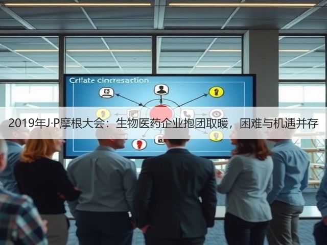 2019年J·P摩根大会:生物医药企业抱团取暖,困难与机遇并存(图3) 2019年J·P摩根大会:生物医药企业抱团取暖,困难与机遇并存(图3)