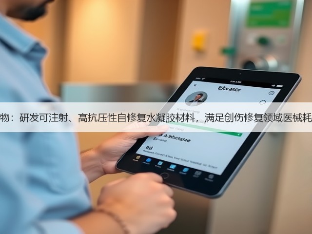 华诺生物:研发可注射、高抗压性自修复水凝胶材料,满足创伤修复领域医械耗材需求(图2) 华诺生物:研发可注射、高抗压性自修复水凝胶材料,满足创伤修复领域医械耗材需求(图2)