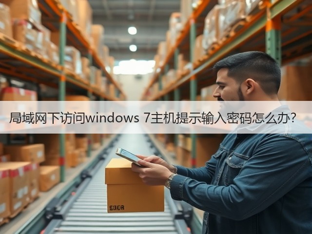 局域网下访问windows 7主机提示输入密码怎么办？(图2)
