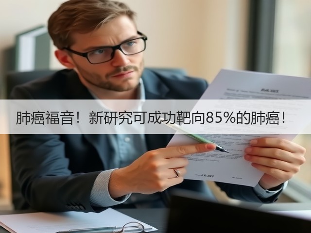 肺癌福音!新研究可成功靶向85%的肺癌!(图3) 肺癌福音!新研究可成功靶向85%的肺癌!(图3)
