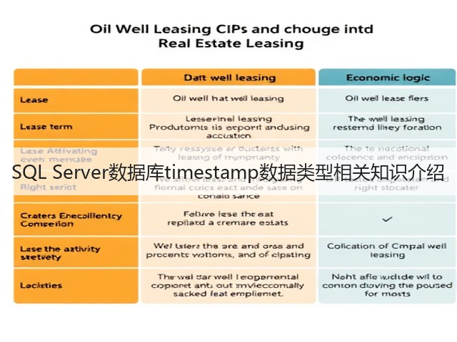 SQL Server数据库timestamp数据类型相关知识介绍(图2)