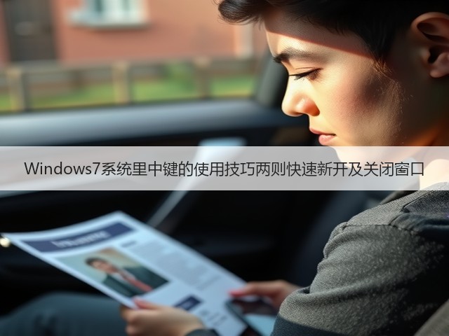 Windows7系统里中键的使用技巧两则快速新开及关闭窗口(图3) Windows7系统里中键的使用技巧两则快速新开及关闭窗口(图3)