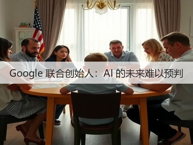 Google 联合创始人:AI 的未来难以预判(图1) Google 联合创始人:AI 的未来难以预判(图1)