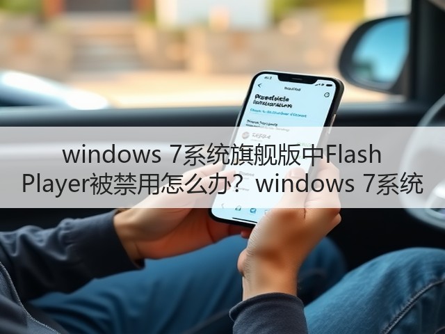 windows 7系统旗舰版中Flash Player被禁用怎么办？windows 7系统(图2)