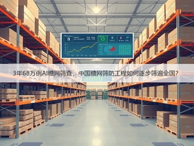 3年68万例AI糖网筛查，中国糖网筛防工程如何逐步筛遍全国？(图1)