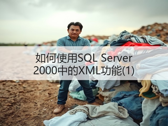 如何使用SQL Server 2000中的XML功能(1)(图1) 如何使用SQL Server 2000中的XML功能(1)(图1)