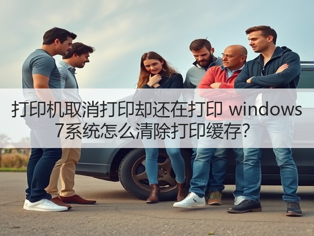 打印机取消打印却还在打印 windows 7系统怎么清除打印缓存?(图3) 打印机取消打印却还在打印 windows 7系统怎么清除打印缓存?(图3)