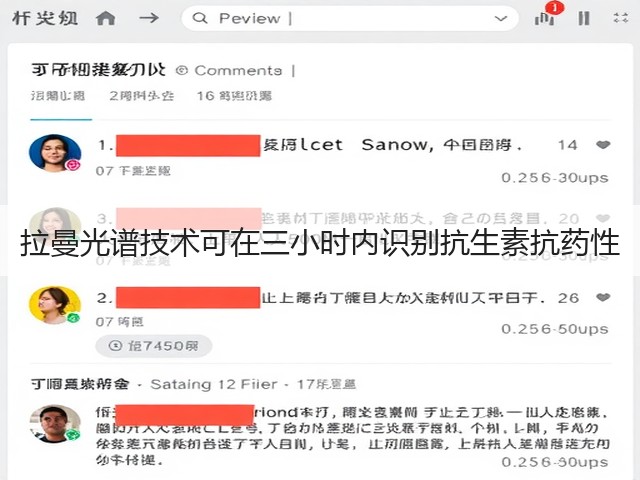 拉曼光谱技术可在三小时内识别抗生素抗药性(图2) 拉曼光谱技术可在三小时内识别抗生素抗药性(图2)