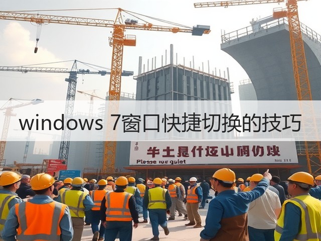 windows 7窗口快捷切换的技巧(图1) windows 7窗口快捷切换的技巧(图1)