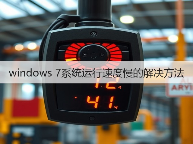 windows 7系统运行速度慢的解决方法(图3) windows 7系统运行速度慢的解决方法(图3)