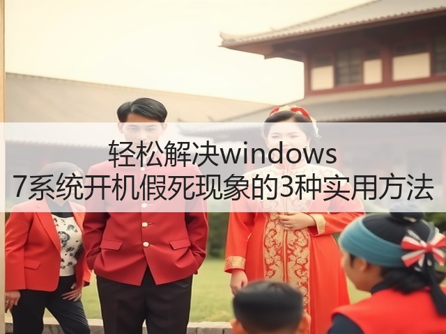 轻松解决windows 7系统开机假死现象的3种实用方法(图3)