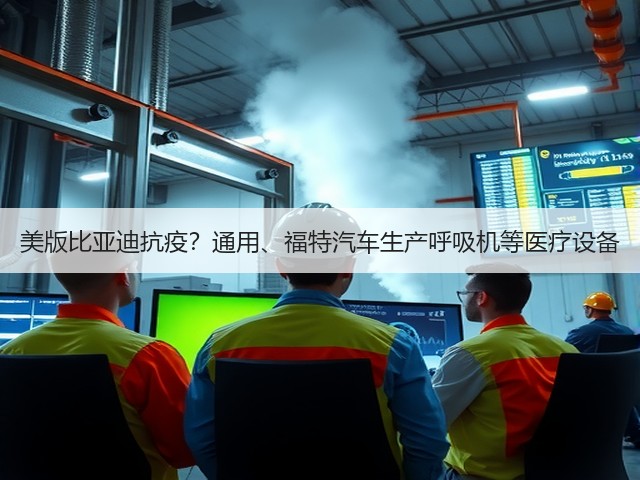 美版比亚迪抗疫?通用、福特汽车生产呼吸机等医疗设备(图2) 美版比亚迪抗疫?通用、福特汽车生产呼吸机等医疗设备(图2)