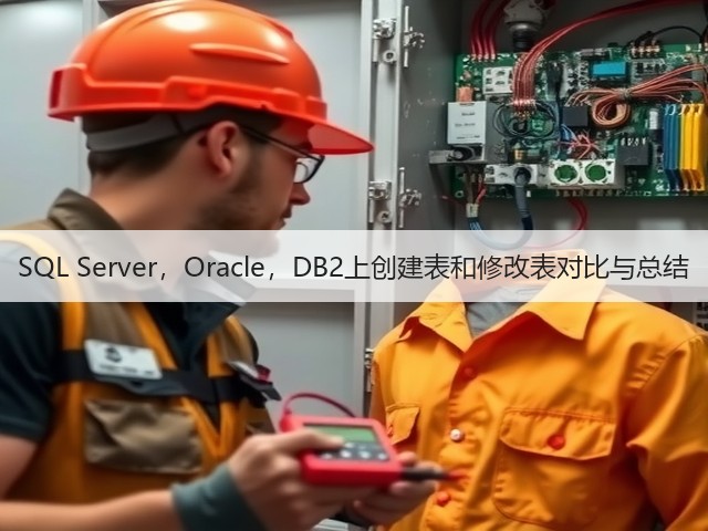 SQL Server,Oracle,DB2上创建表和修改表对比与总结(图2) SQL Server,Oracle,DB2上创建表和修改表对比与总结(图2)