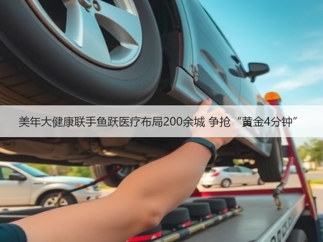 美年大健康联手鱼跃医疗布局200余城 争抢“黄金4分钟”(图3) 美年大健康联手鱼跃医疗布局200余城 争抢“黄金4分钟”(图3)
