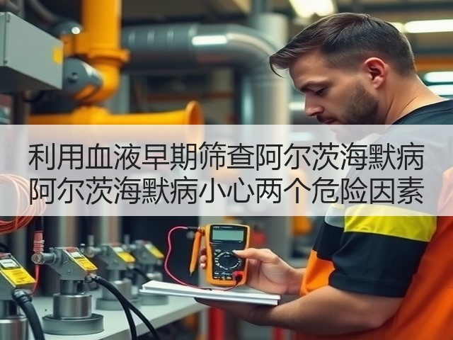 利用血液早期筛查阿尔茨海默病 阿尔茨海默病小心两个危险因素(图3) 利用血液早期筛查阿尔茨海默病 阿尔茨海默病小心两个危险因素(图3)