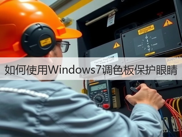 如何使用Windows7调色板保护眼睛(图2) 如何使用Windows7调色板保护眼睛(图2)