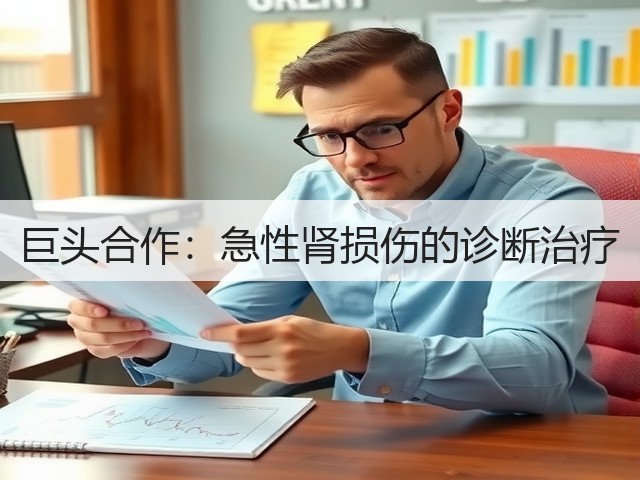 巨头合作:急性肾损伤的诊断治疗(图1) 巨头合作:急性肾损伤的诊断治疗(图1)