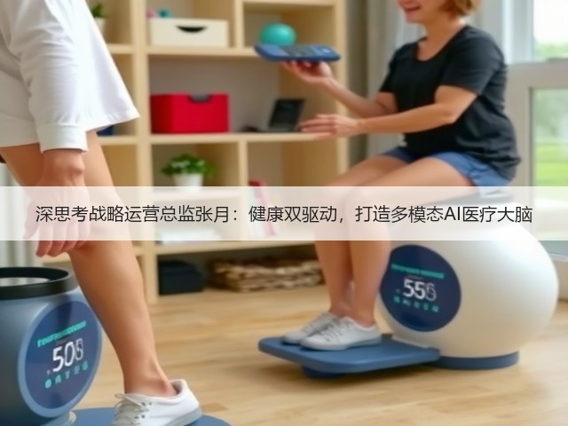 深思考战略运营总监张月：健康双驱动，打造多模态AI医疗大脑(图3)