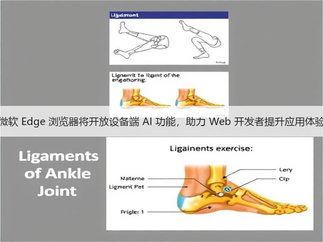 微软 Edge 浏览器将开放设备端 AI 功能,助力 Web 开发者提升应用体验(图1) 微软 Edge 浏览器将开放设备端 AI 功能,助力 Web 开发者提升应用体验(图1)