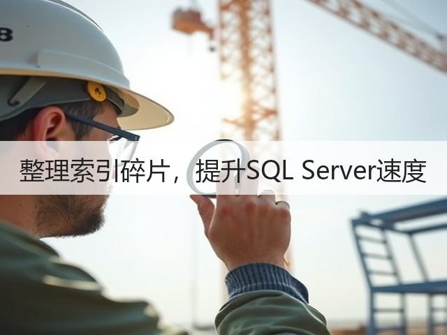 整理索引碎片,提升SQL Server速度(图2) 整理索引碎片,提升SQL Server速度(图2)