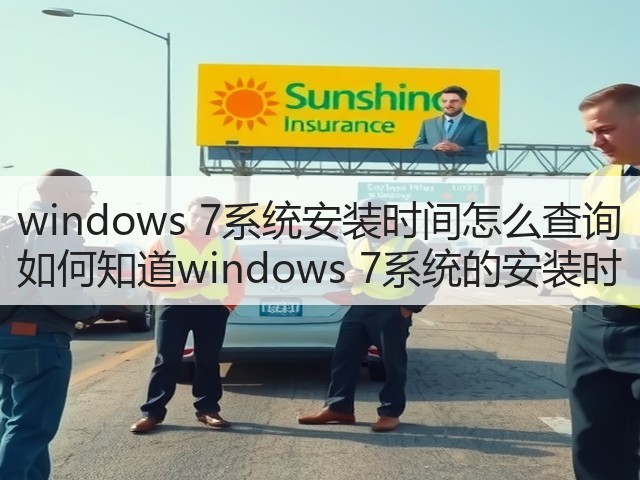 windows 7系统安装时间怎么查询 如何知道windows 7系统的安装时(图3)