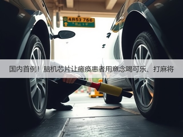 国内首例！脑机芯片让瘫痪患者用意念喝可乐、打麻将(图1)