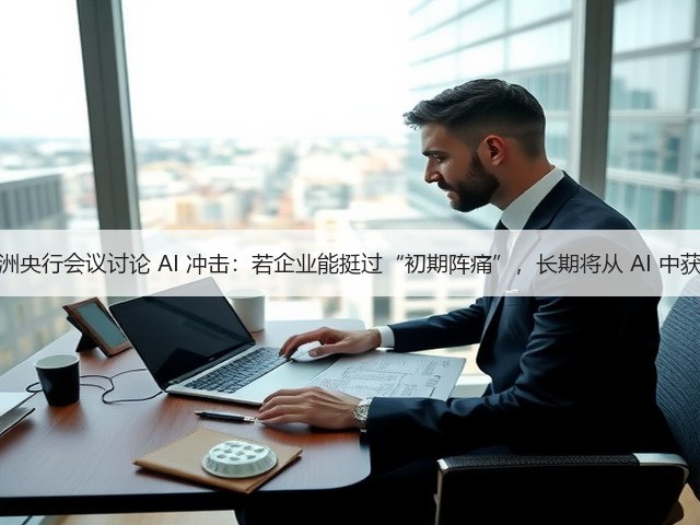 欧洲央行会议讨论 AI 冲击:若企业能挺过“初期阵痛”,长期将从 AI 中获益(图2) 欧洲央行会议讨论 AI 冲击:若企业能挺过“初期阵痛”,长期将从 AI 中获益(图2)