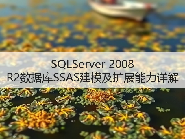SQLServer 2008 R2数据库SSAS建模及扩展能力详解(图2) SQLServer 2008 R2数据库SSAS建模及扩展能力详解(图2)